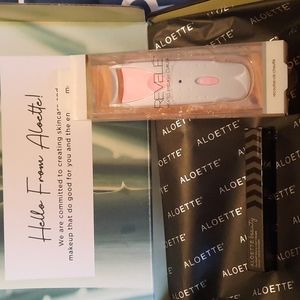 Aloette top shelf volume and curl mascara w/heated eyelash curler